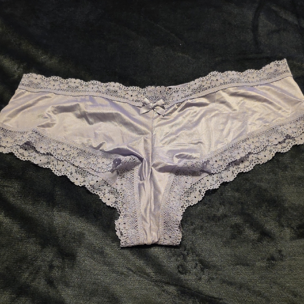 Victorias Secret Lavender Lace Trim Women's Panties